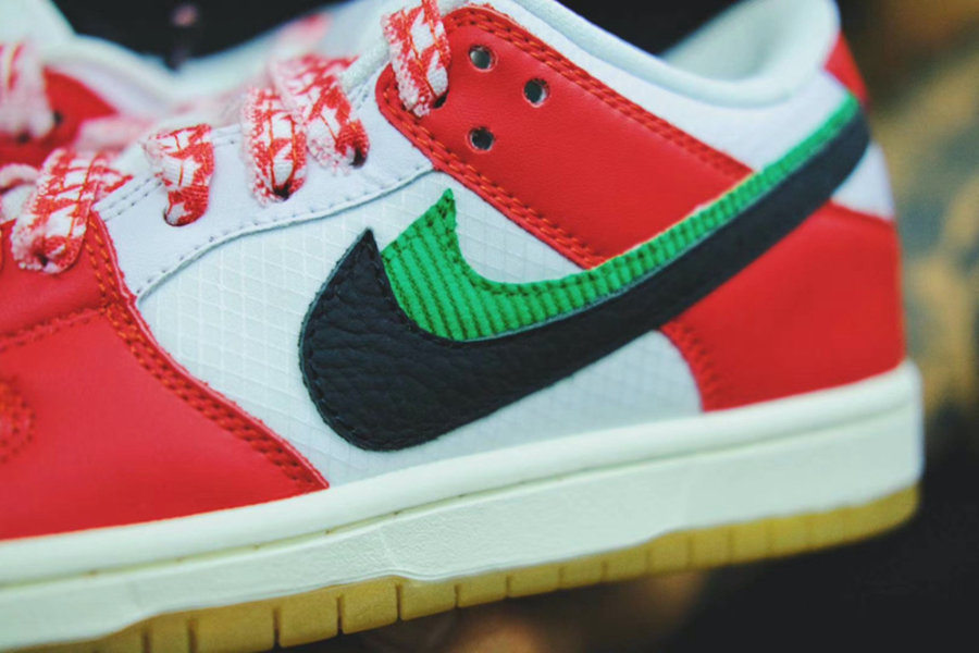 Frame Skate,Nike SB,Dunk Low,H  双层鞋舌暗藏细节！「双钩」Dunk SB 实物图来了！