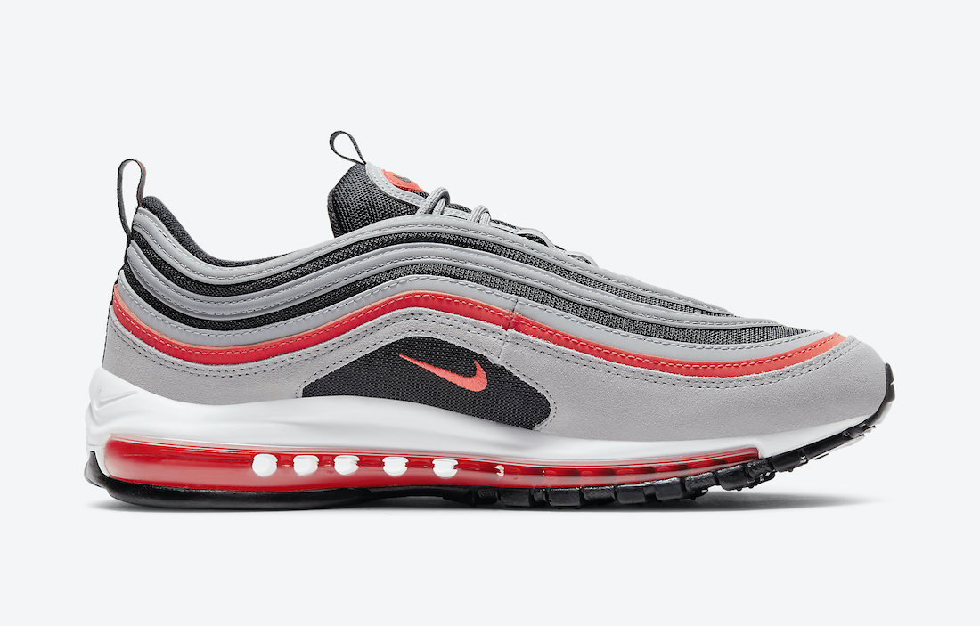Nike,Air Max 97,Radiant Red,DB  灰红外线 Air Max 97 即将发售！辨识度超高的新配色！