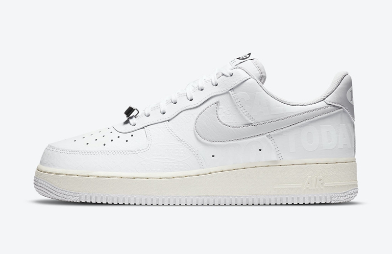 Nike,Air Force 1,’07 Low,1-800  经典纯白造型暗藏细节！全新 Air Force 1 即将发售！
