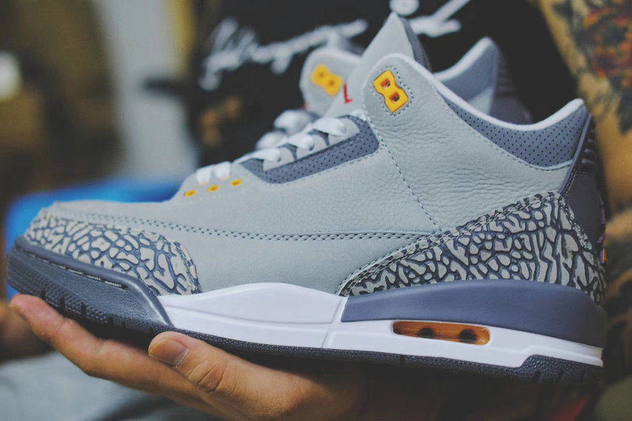 AJ3,Air Jordan 3,CT8532-012,发售  这双鞋新玩家真不知道！酷灰 AJ3 明年回归