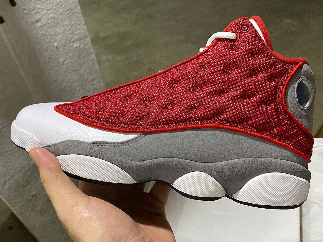 Air Jordan 13,Red Flint,414571  绿猫眼点缀！全新 Air Jordan 13 明年春季发售！