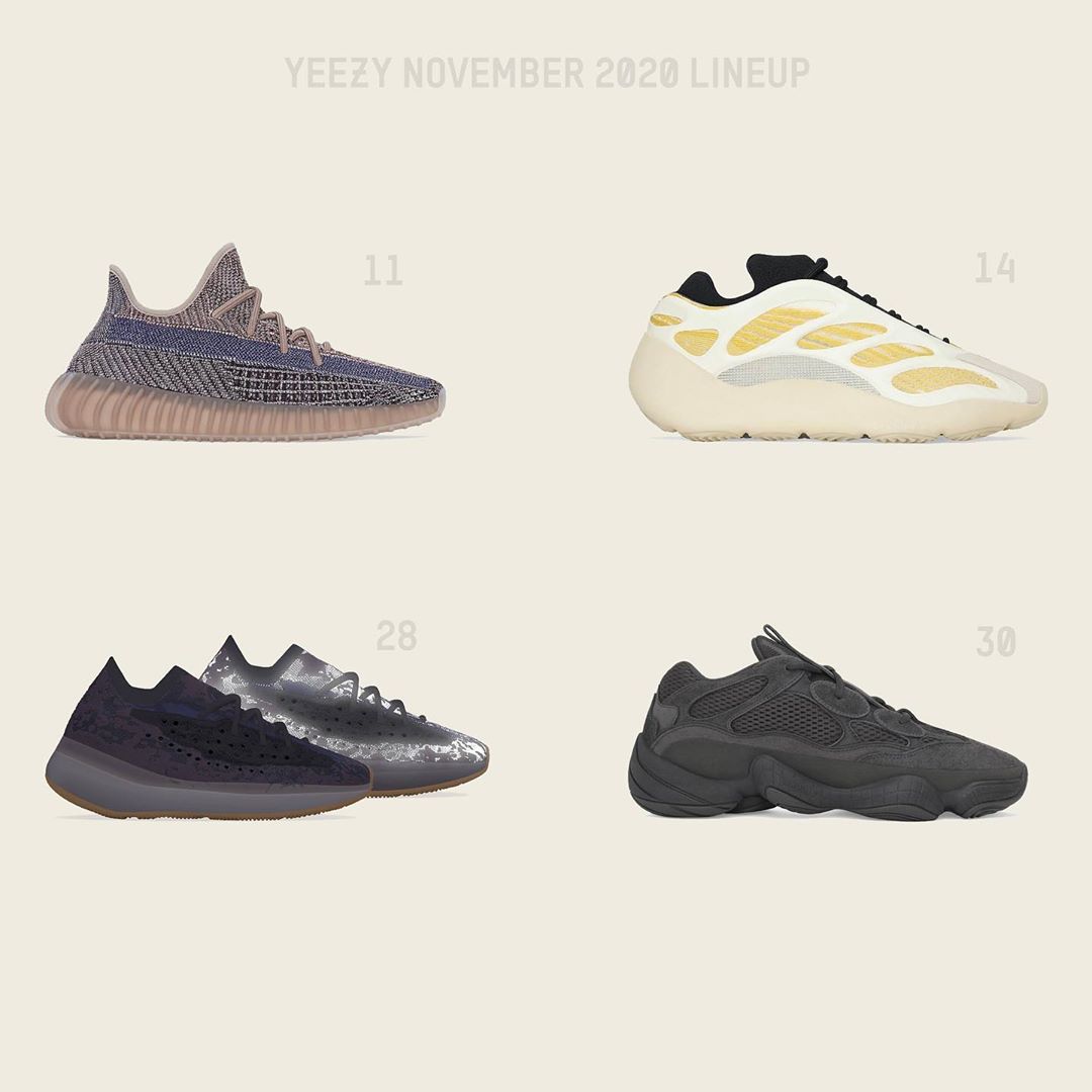 adidas,Yeezy,Yeezy Boost 350 V  纯黑 Yeezy 500 补货，还有三双高颜值新鞋！本月 Yeezy 太疯狂！