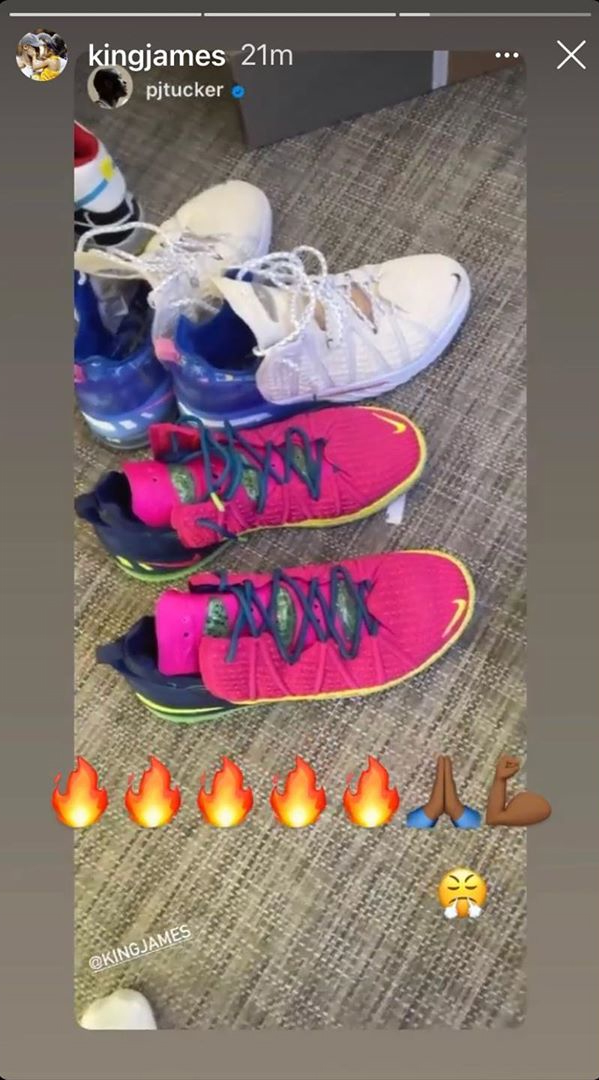 LeBron 18,Nike,发售,DB8148-600  鞋王塔克晒洛杉矶之夜 LeBron 18！竟然比詹姆斯还快！