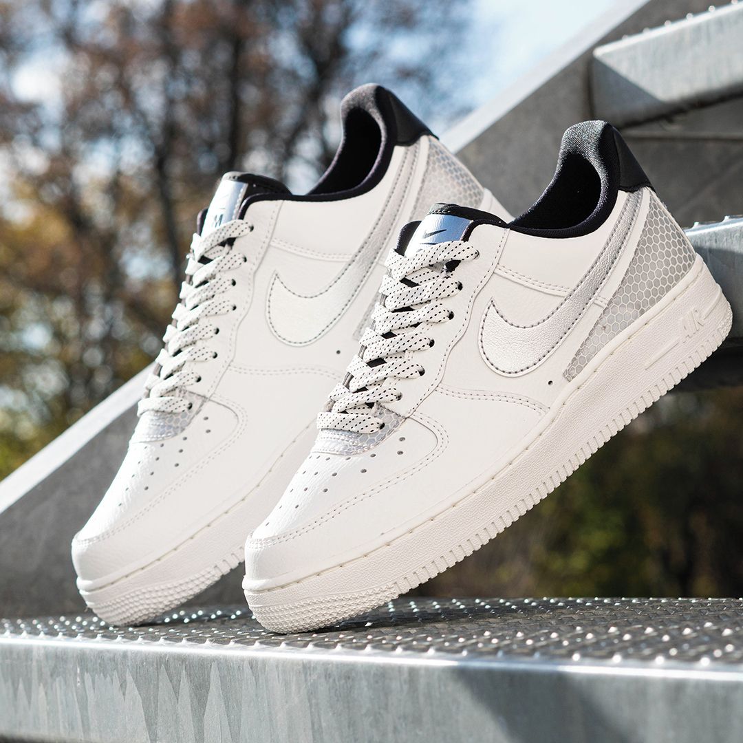 3M,Nike,AF1  硬核 3M x Nike 联名！大面积 3M 材质！鞋带都能反光！