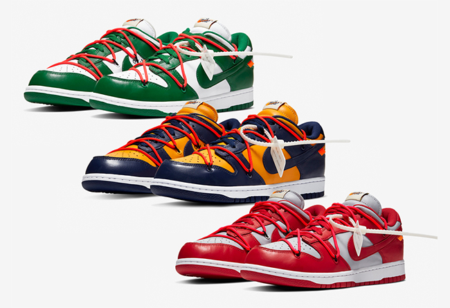 OFF-WHITE,Dunk,新配色,新,配色,要来,了,鞋  OFF-WHITE x Dunk 新配色要来了！鞋型、材质都有新看点！