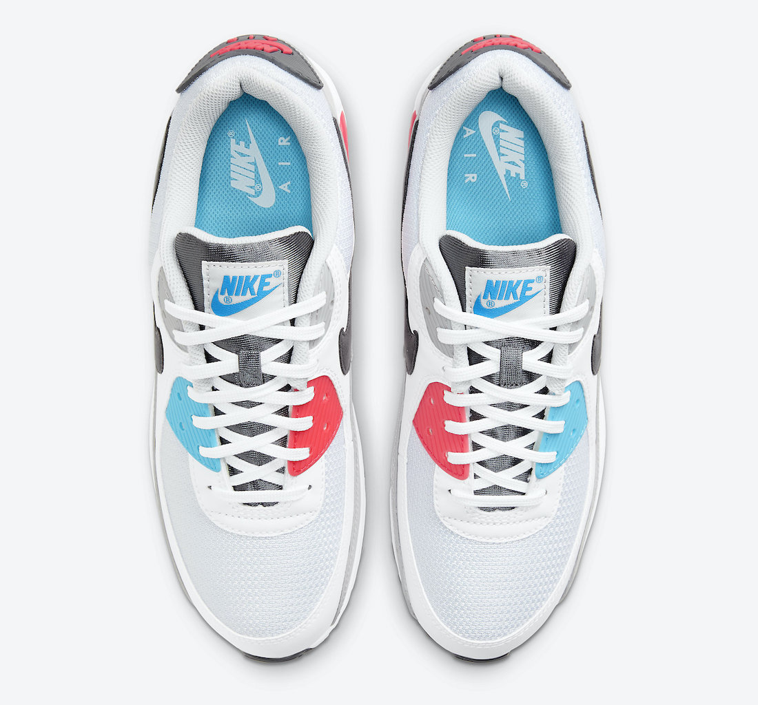 Air Max 90,Chlorine Blue,CV883  马里奥既视感！新配色 Air Max 90 “Chlorine Blue” 即将发售！