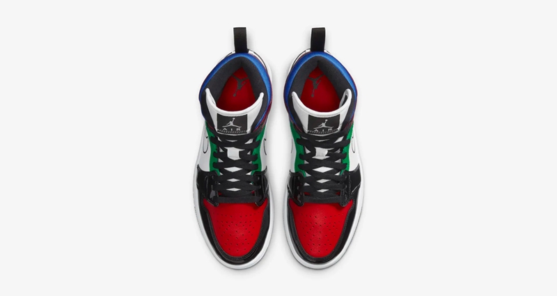 AJ1,Air Jordan 1 Mid SE,WMNS  多色拼接质感十足！全新配色 AJ1 Mid 即将发售！