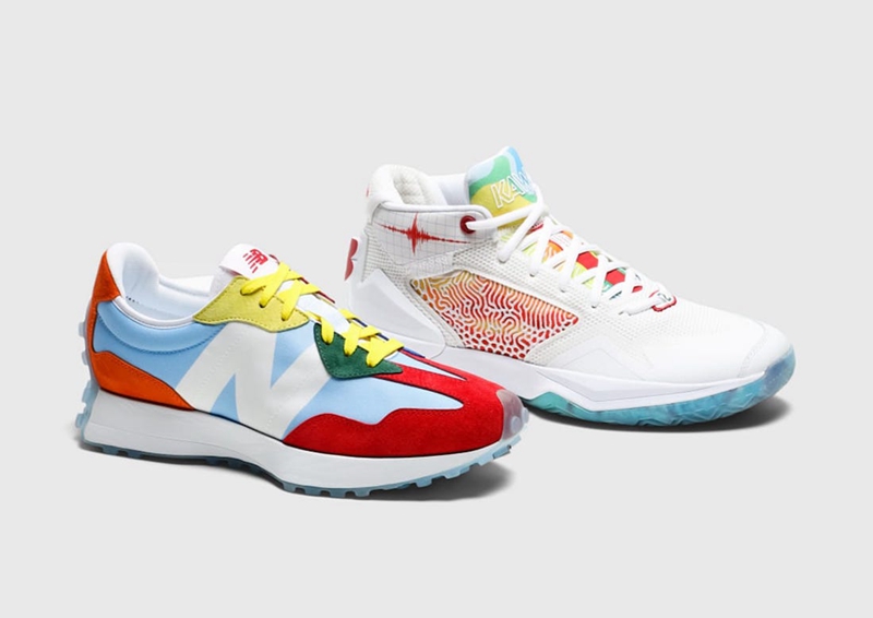 New Balance,KAWHI,327,Seismic  彩虹样式妆点鞋身！卡哇伊战靴全新配色现已发售！