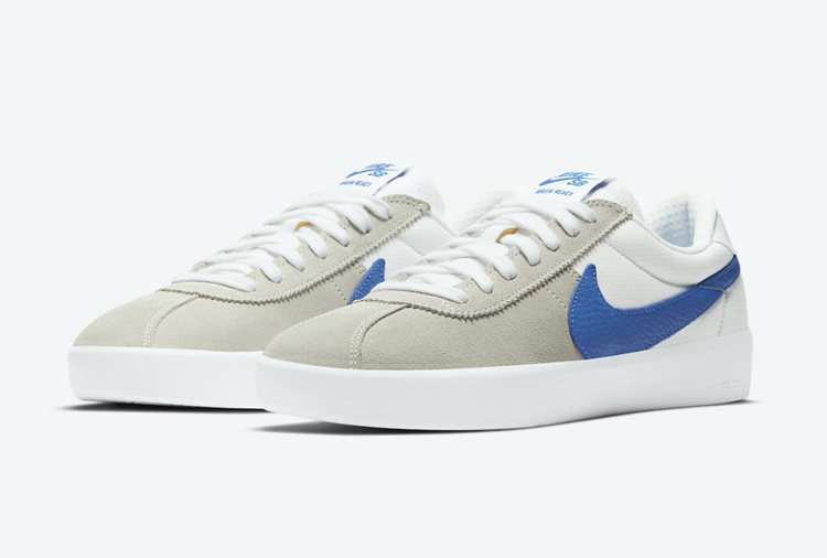 Nike,SB Bruin,React,CJ1661-100  灰白撞色鞋面！搭载 React 的 Nike SB 你打几分？