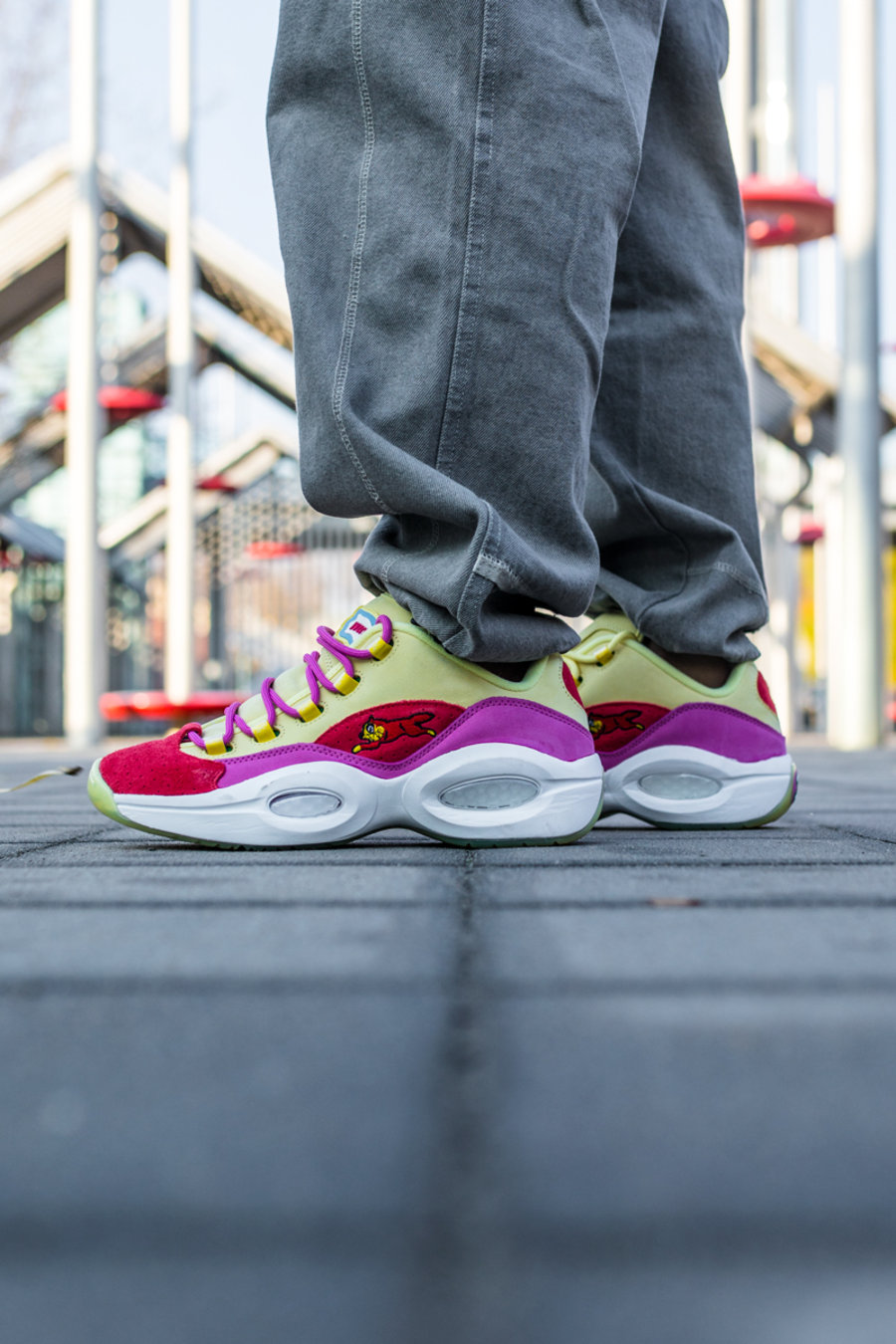 Reebok,Billionaire Boys Club,Q  侃爷都爱的「狗」终于出联名鞋了！每一处细节都是惊喜！