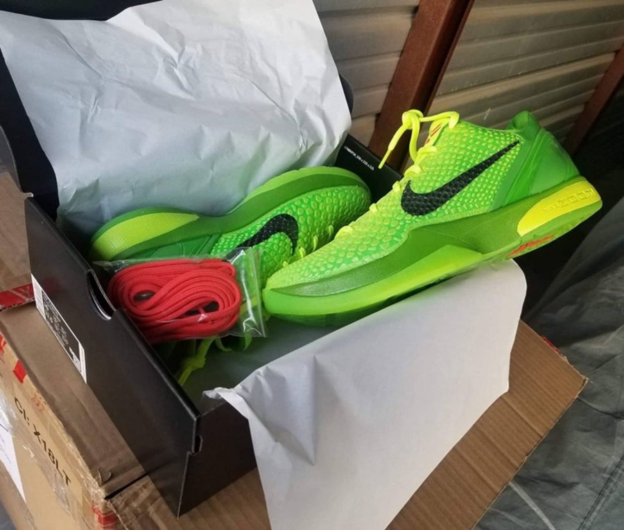 Nike,Kobe 6 Protro,CW2190-300  熟悉的圣诞节配色明年回归！Kobe 6 最新实物图曝光！