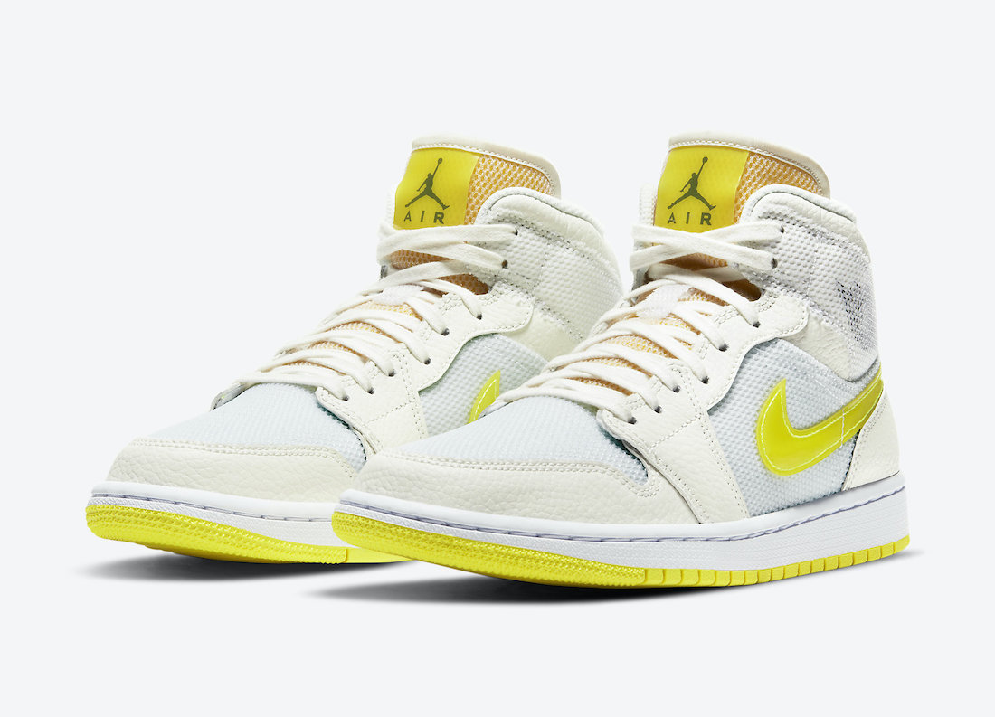 Air Jordan 1 Mid SE,Voltage Ye  「经济舱」Air Jordan 1 Mid 官图释出！千元平替来了！