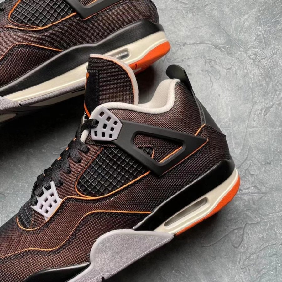AJ4,Air Jordan 4,WMNS,Starfish  鞋面暗藏玄机！金属橙 AJ4 发售信息有了！