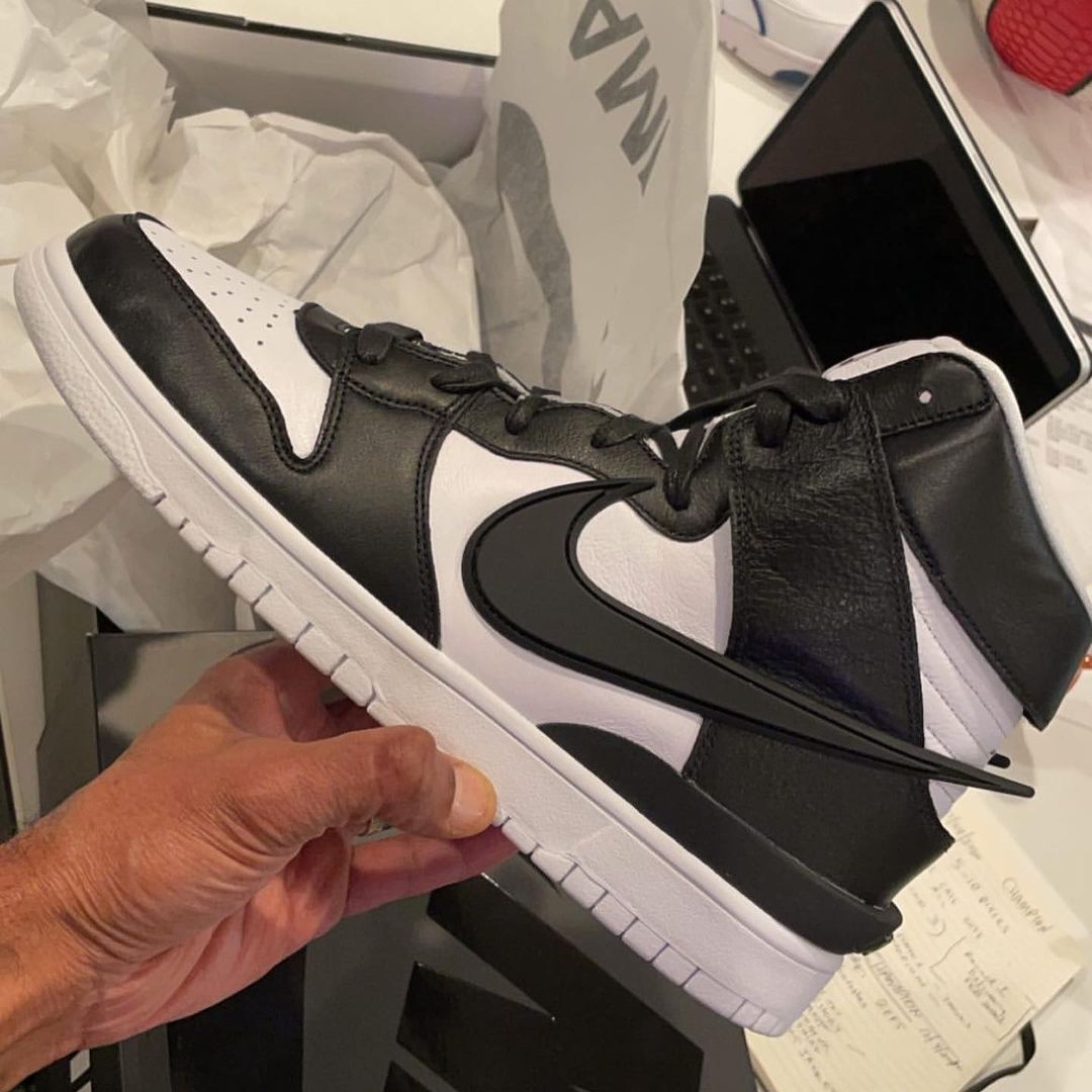 AMBUSH,Nike,Dunk,发售  AMBUSH x Nike Dunk High 近距离实物释出！太香了！