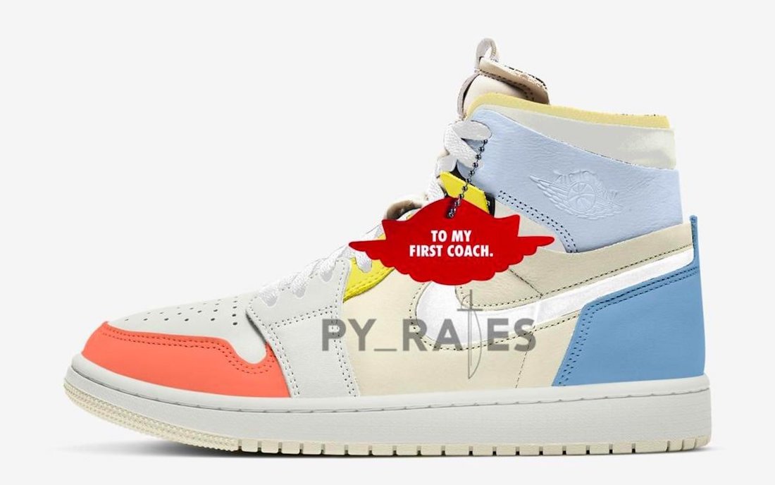 Air Jordan 1,To My First Coach  全新主题配色曝光！三款撞色 Air Jordan 1 齐亮相！