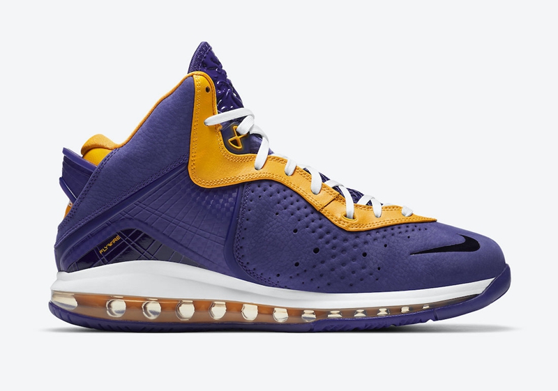 Nike,LeBron 8,Lakers,DC8380-50  经典的紫金造型！全新配色 LeBron 8 即将登场！