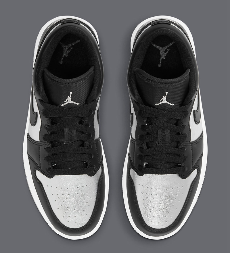 AJ,AJ1 low,Air Jordan 1,Metall  酷炫金属银装扮！全新配色 Air Jordan 1 Low 官图释出！