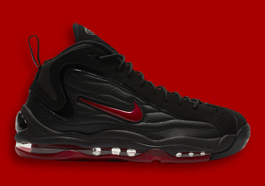 Air Total Max Uptempo,Nike, 发售  又一双经典大气垫回归！黑红 Nike Total Max Uptempo 即将发售