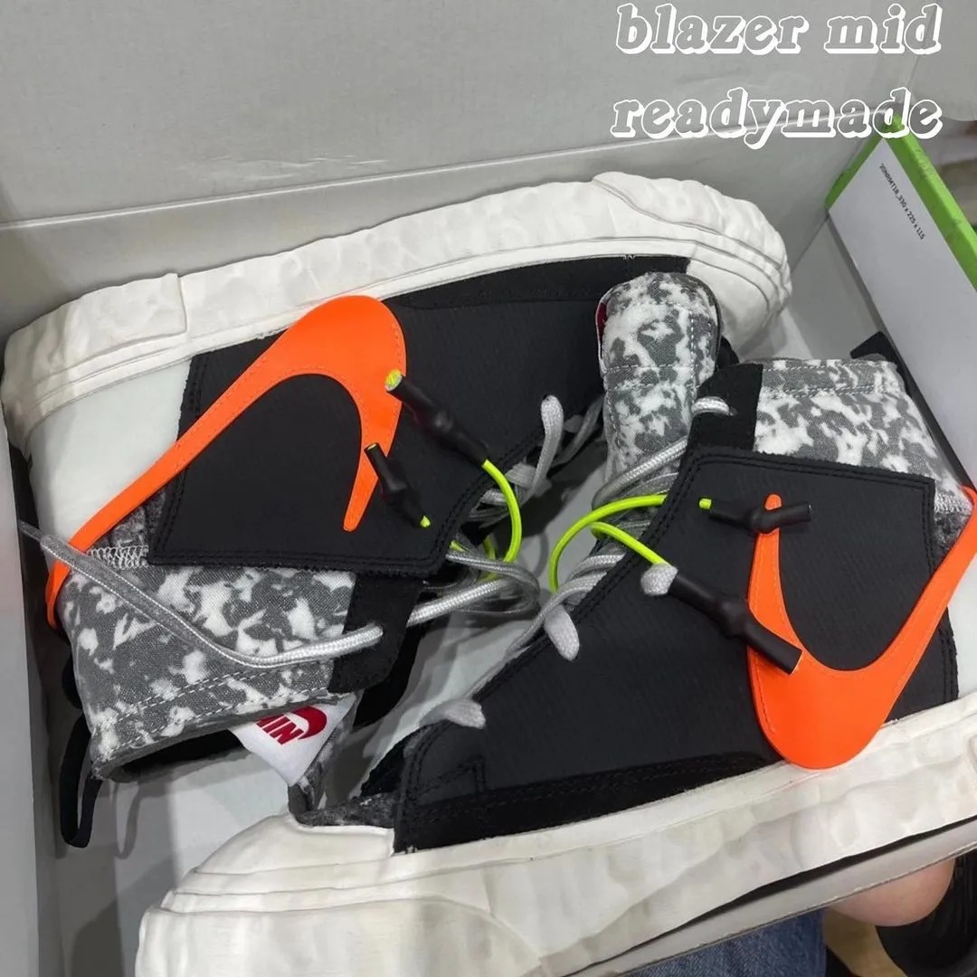 READYMADE,Nike,Blazer Mid  新鞋自带二手鞋盒？Nike 全新联名太敢玩了！