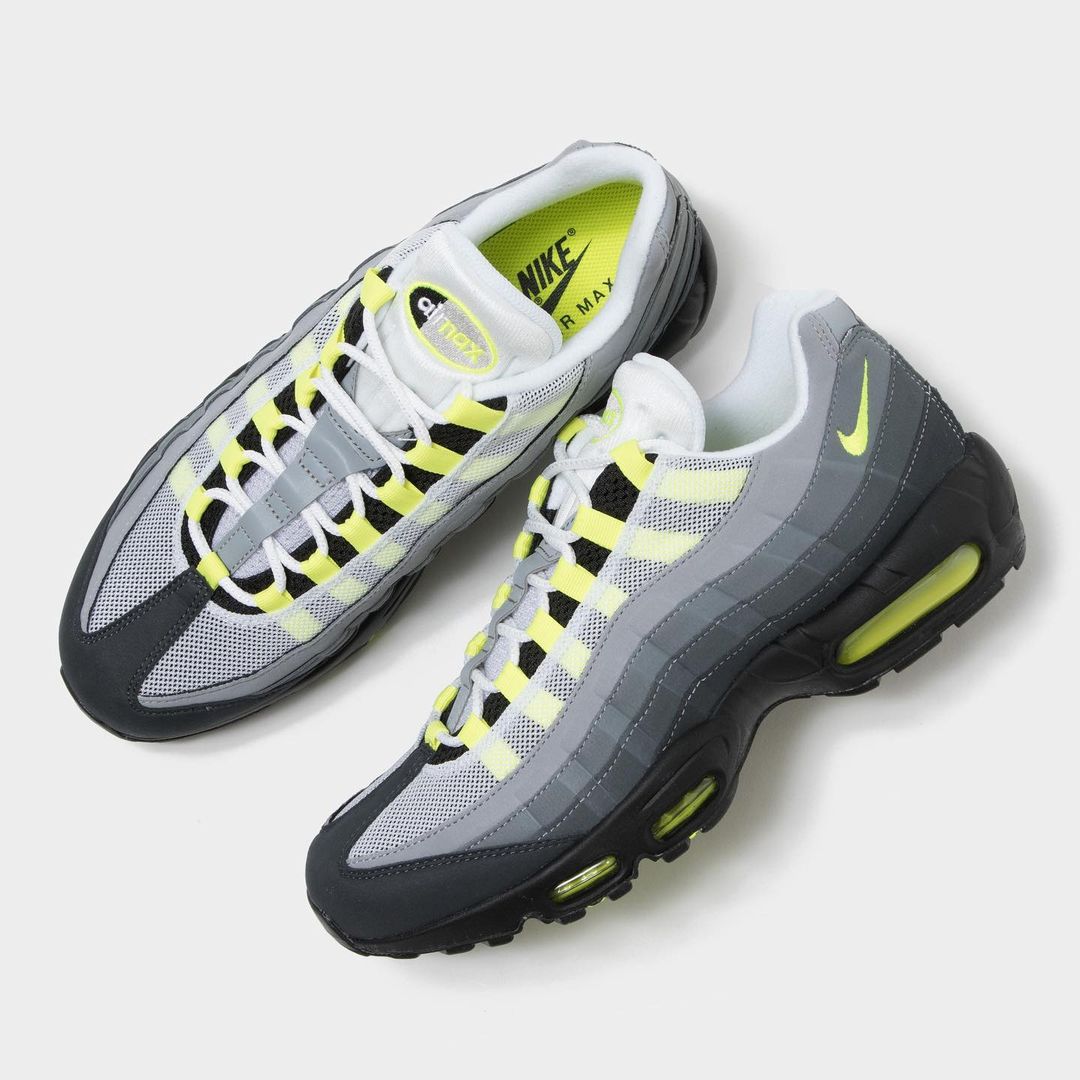 Air Max 95,Nike,发售,CT1689-001  官宣！超经典 Air Max 95 “Neon” 本周回归！还有配套服饰