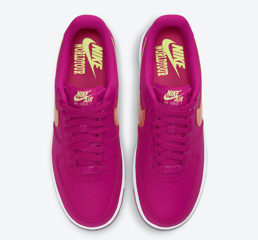 Nike,Air Force 1 Low,World Tou  谁穿谁骚气！全新配色 Nike Air Force 1 官图曝光！