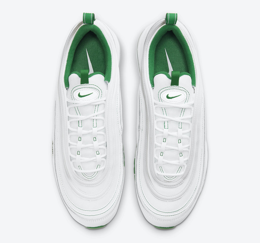 Nike,Air Max 97,DH0271-100,发售  神似凯尔特人主题！全新 Air Max 97 即将发售