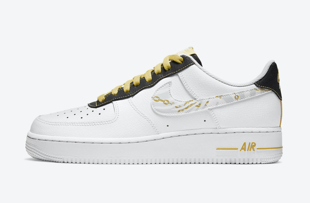 Nike,Air Force 1 Low,DH5284-10  反光斑马纹路 Swoosh！全新配色 AF1 有点好看！