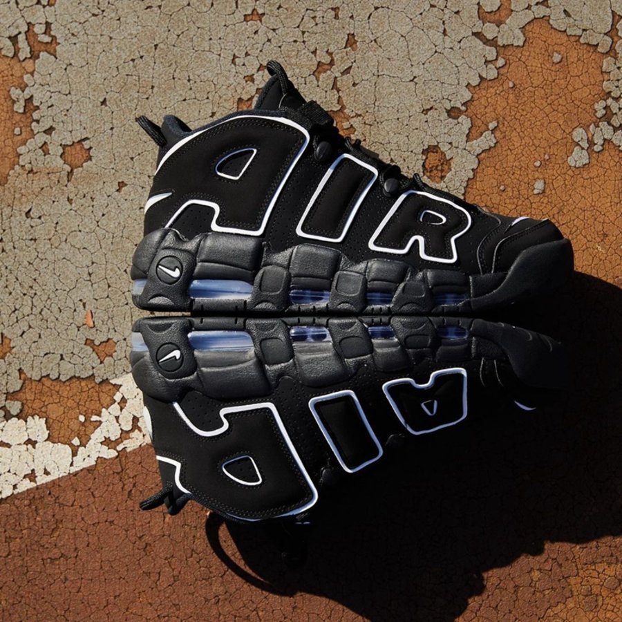 Nike,Air More Uptempo,414962-0  经典 OG 造型！黑白「大 AIR」即将复刻回归！