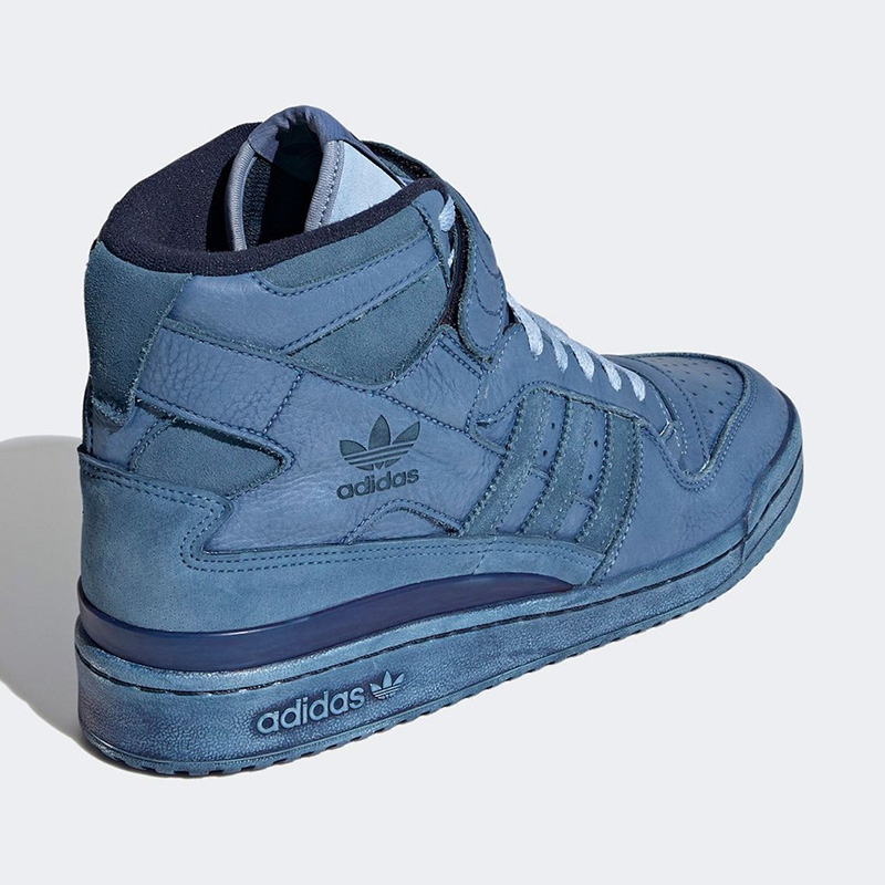 adidas,Forum 84 Hi,FY7793, FY7  少见的蓝染装扮！adidas Forum 84 Hi 两款新配色即将发售！