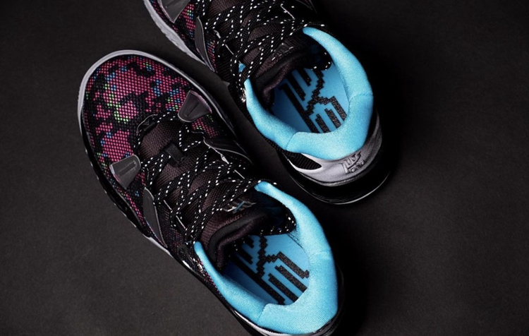 Nike,欧文,Kyrie 7 GS,CT4080-008  像素迷彩加持！欧文 Kyrie 7 “Pixel Camo” 实物曝光！
