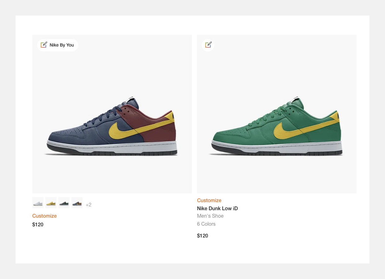 Dunk,Dunk Low,Nike  Dunk 也有耐克官方定制了！？可以自己玩调色板了