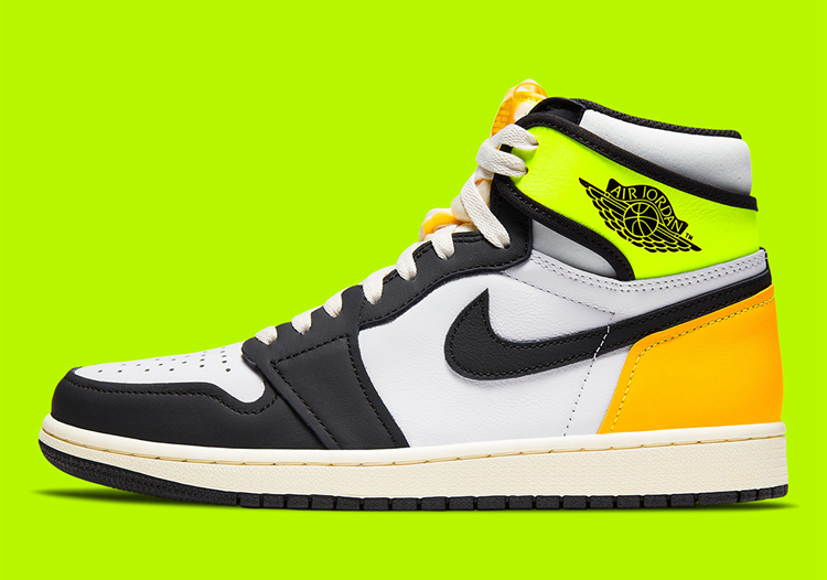 Air Jordan 1 High OG,AJ1,Volt  明年第一双！「黑黄脚趾 2.0」Air Jordan 1 发售日期曝光！