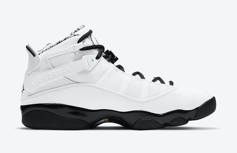 Jordan 6 Rings,Motorsport,DD50  简约黑白配色！这双 Jordan 6 Rings 新品你打几分？