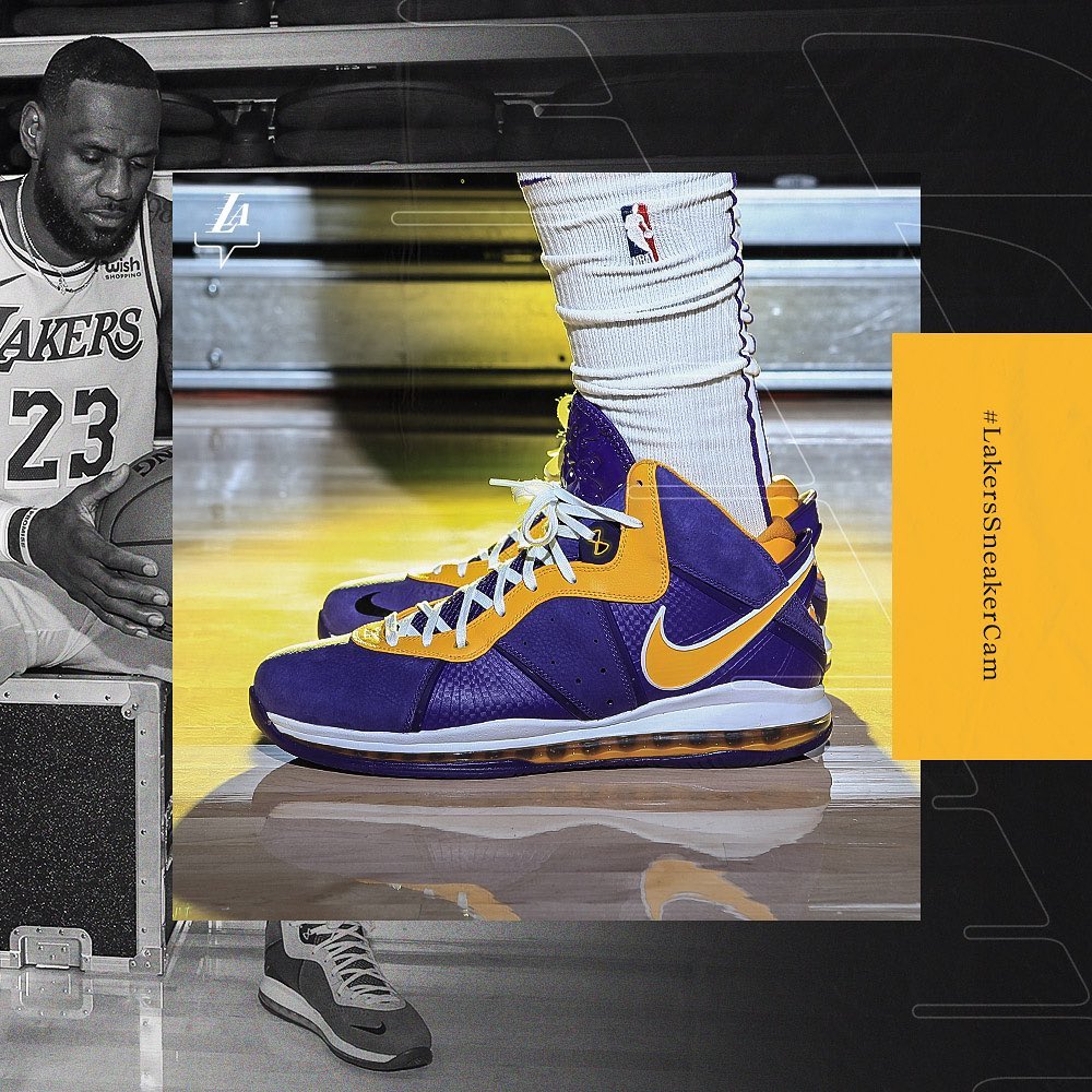 Nike,LeBron 8,Purple,DC8380-50  紫金装扮！LeBron 8 全新配色上架美区 SNKRS！