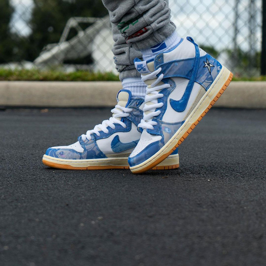 Carpet Company,Nike SB,Dunk Hi  土豪标配！「地毯公司」Dunk Hi 实物上脚图来了！