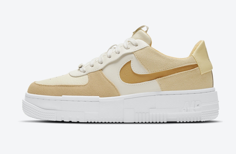 Nike,Air Force 1,Pixel,DH3856-  鸳鸯设计搭配 3D 字样！全新 Air Force 1 官图释出！