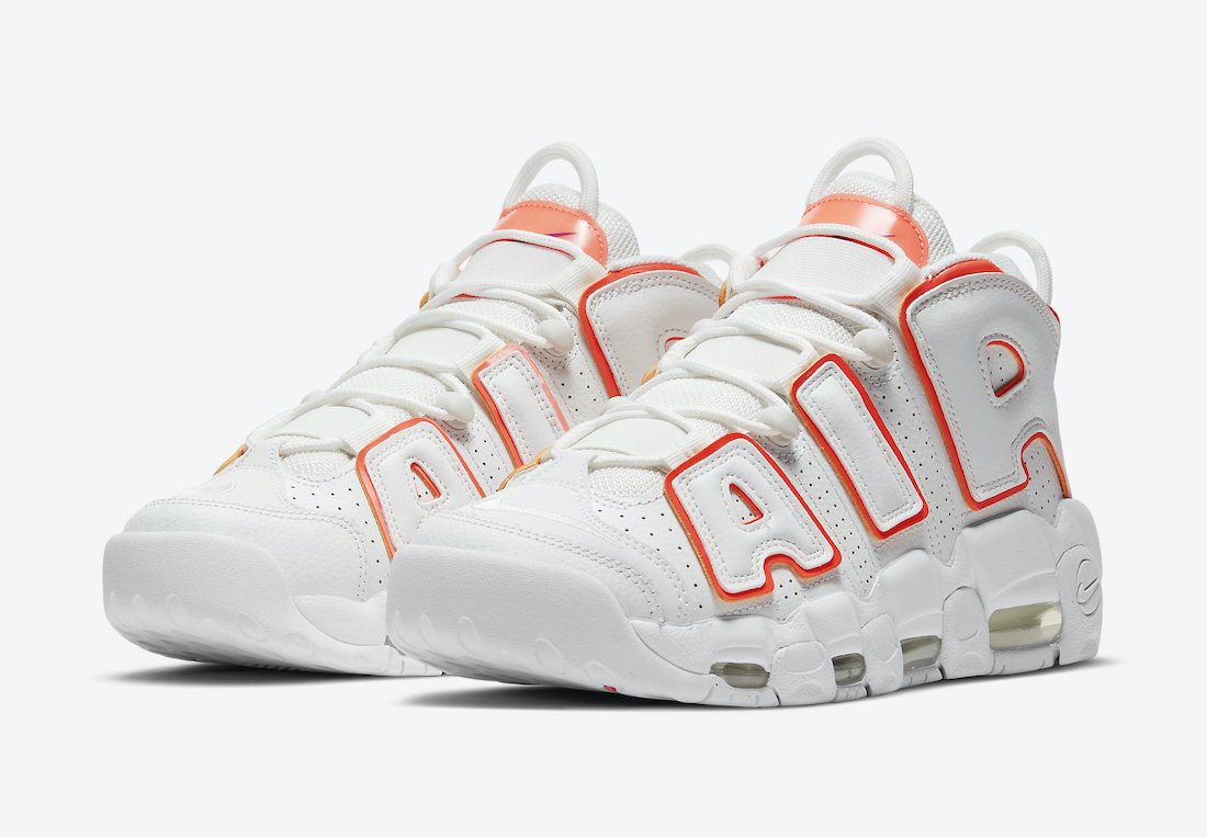 Nike,Air More Uptempo,Sunset,D  太好看了吧！大 Air 全新配色亮眼效果十足，出必入！