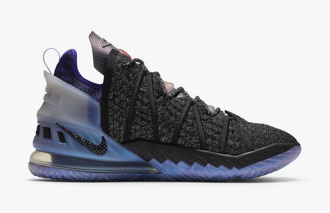 LeBron 18,Nike,DB8148-001 天选之子的战靴 姆巴佩联名！LeBron 18 “The Chosen 2” 即将发售！