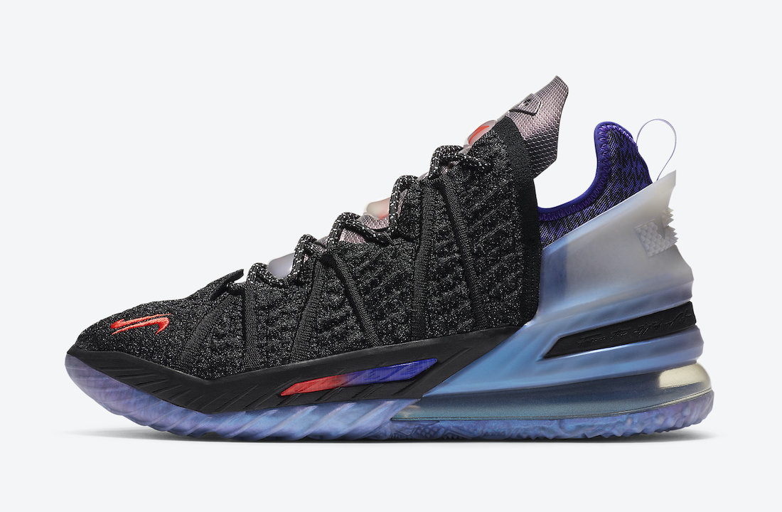 LeBron 18,Nike,DB8148-001 天选之子的战靴 姆巴佩联名！LeBron 18 “The Chosen 2” 即将发售！