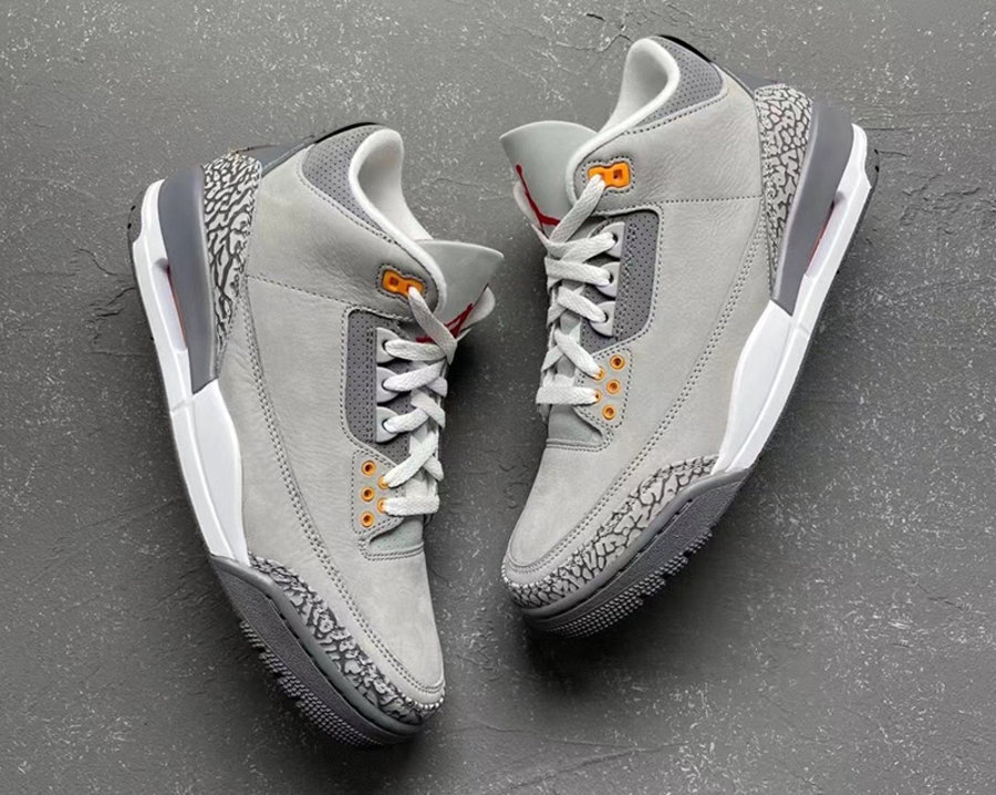 Air Jordan 3,AJ,AJ3,Cool Grey,  十四年首次复刻！「酷灰」Air Jordan 3 发售信息有了！