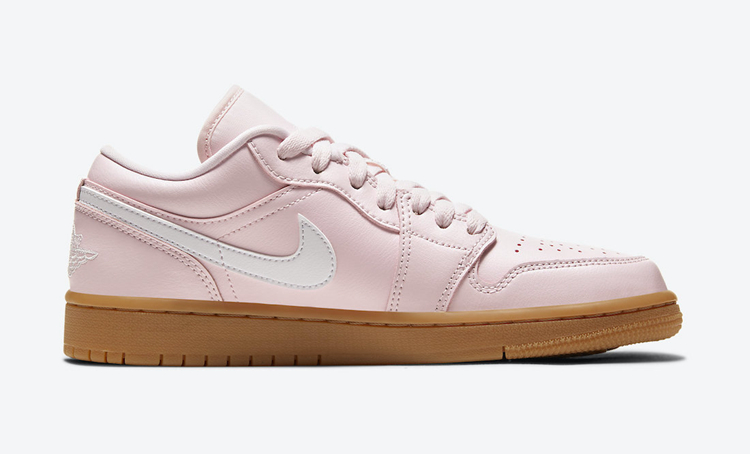 Air Jordan 1 Low,Pink Gum,DC07  猛男看了直呼想要！全粉色装扮 AJ1 Low 官图曝光！