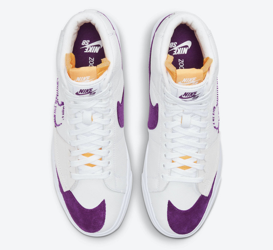 Lakers,Nike SB,Blazer Low  解构设计 + 湖人配色！全新 Blazer Mid 官图曝光！