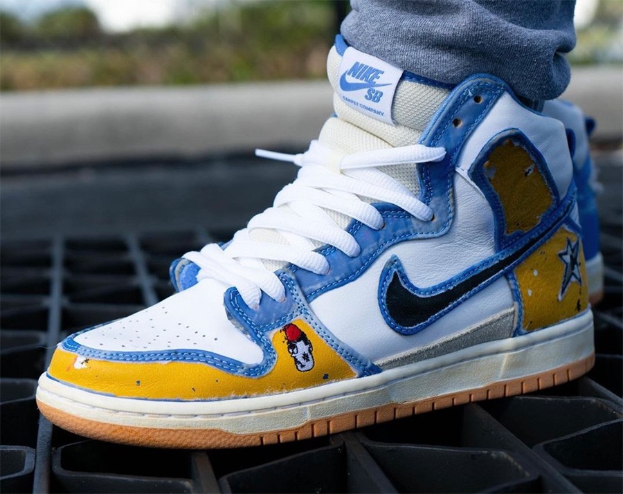 CV1677-100,Dunk SB,Nike,Nike S CV1677-100 卡通小人 + 刮刮乐！「地毯公司」Dunk SB 联名有新图了！