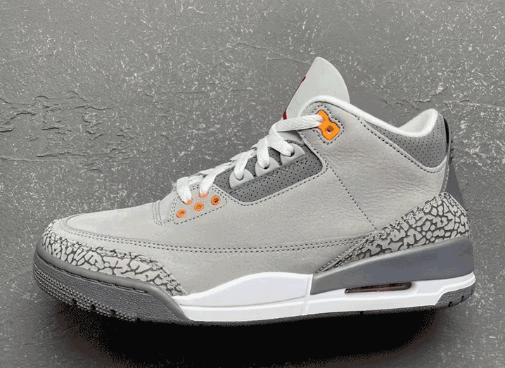 AJ,AJ3,Air Jordan 3,Cool Grey,  鞋圈 OG 又曝新配色！两款 Air Jordan 3 即将登场！