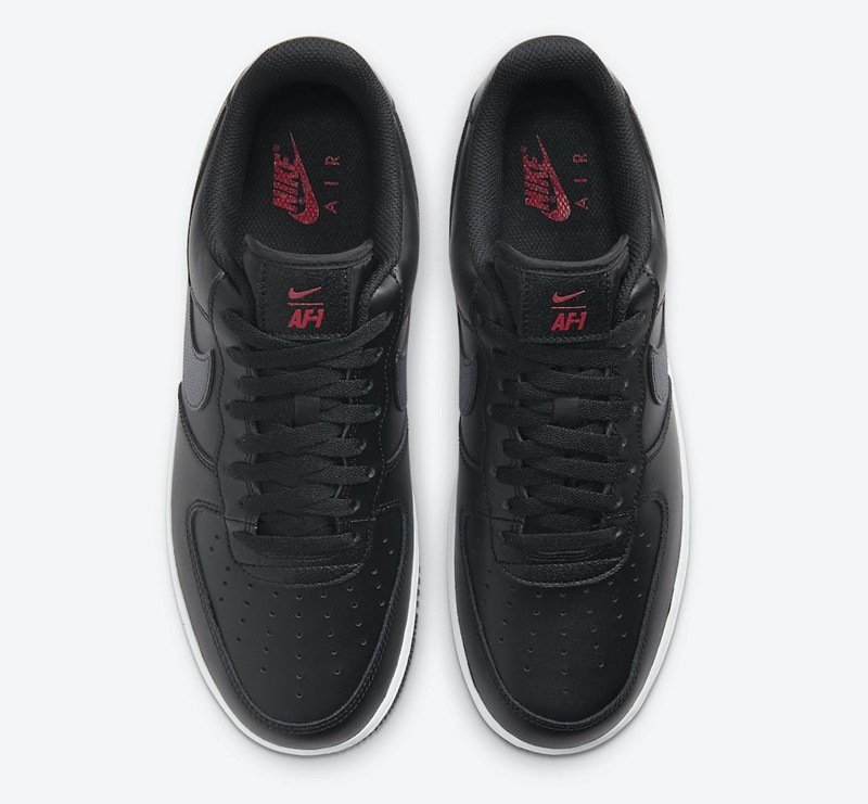 Nike,Air Force 1,Technical Sti  纯黑造型 + 缝线设计！全新 Air Force 1 官图曝光！
