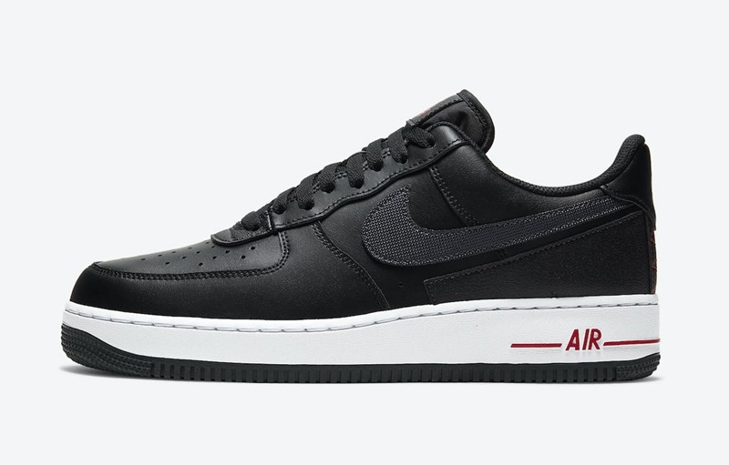 Nike,Air Force 1,Technical Sti  纯黑造型 + 缝线设计！全新 Air Force 1 官图曝光！