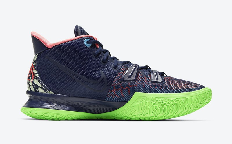 Nike,Kyrie 7,CQ9327-401  酷似篮球之星配色！全新 Kyrie 7 科幻配色官图释出！