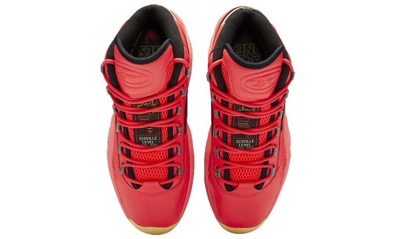 Reebok,QUESTION MID  罕见全红配色！Question Mid 红生胶配色官图释出！