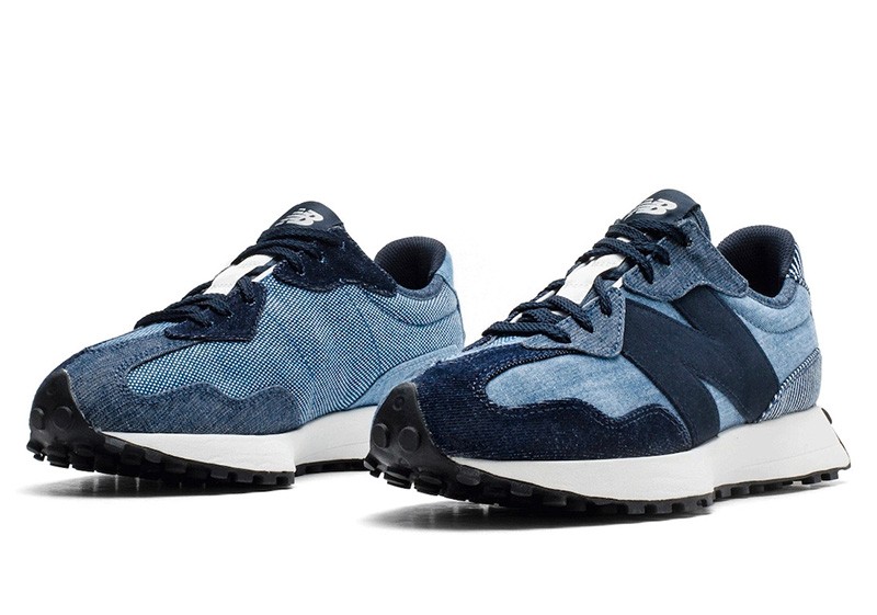 New Balance,327,Indigo,MS327PA  已缺码！这双丹宁 New Balance 327 官网刚刚发售！