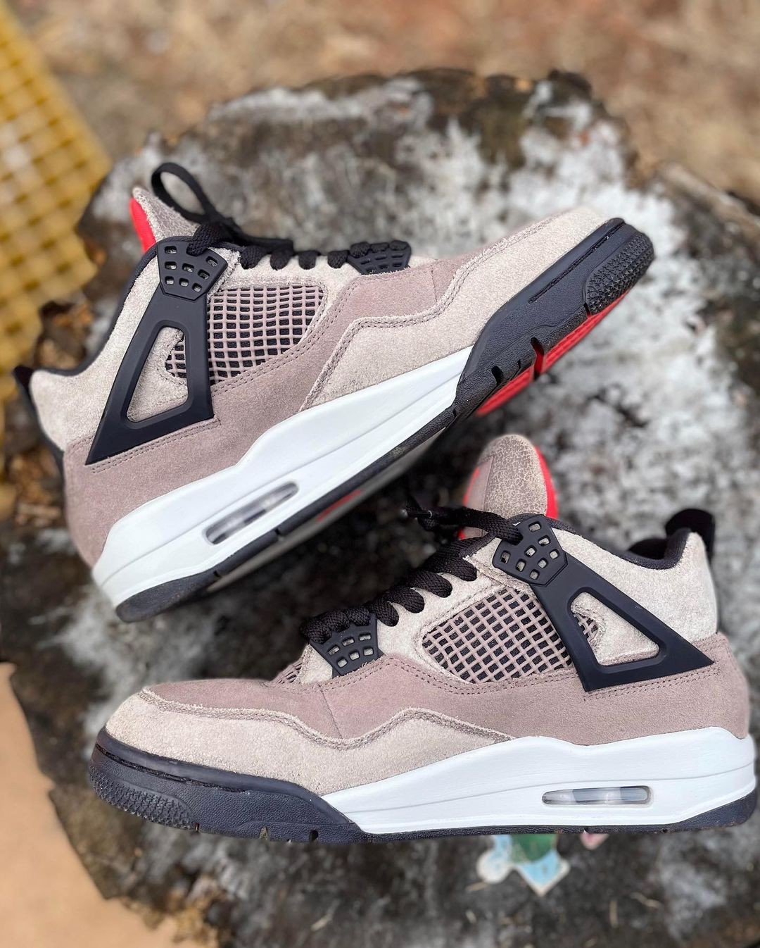 Air Jordan 4,AJ,AJ4,Taupe Haze  鞋面隐藏细节首次曝光！「小 TS」AJ4 入手理由再 +1！